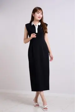 公式完売品】overE サマーポロワンピース：ダークネイビー 90 - メルカリ