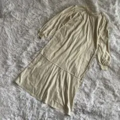 ショコラフィネローブ ロング ワンピース 長袖 アイボリー F フリーサイズ