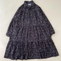 ✨新品タグ付き✨ドラッグストアーズ　DSCLUB ボウタイ　ティアードワンピース