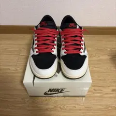 中古 Travis Scott × Nike W AJ1 Low OG SP