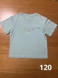 UNIQLO UT ポケモン Tシャツ 120cm ライトブルー