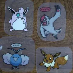 ポケモンパンシール ノーマルタイプ ４枚セット