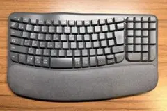ロジクール WAVE KEYS K820 疲れにくい エルゴノミックキーボード