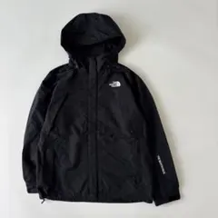 THE NORTH FACE 刺繍ロゴ マウンテンパーカー ブラック