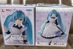 【新品未開封】初音ミク クラシカルメイドフィギュア2点セット