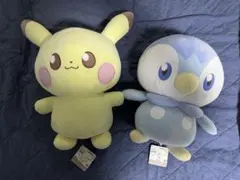 ポケピース ぬいぐるみ ピカチュウ ポッチャマ 2体セット