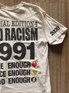 グッドイナフ Infinite Archives END RACISM Tシャツのサムネイル