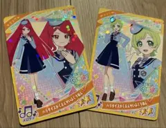 アイプリ　サクラ　アイリ　パラダイスがくえんせいふく3ねん　2枚セット