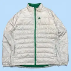 ADIDAS アディダス ゴルフ ダウン フェザー ジャケット M ホワイト