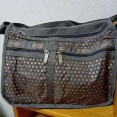 レスポートサック☆ドット柄ショルダーバッグ