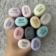 コピック　スケッチ　12本セット　チャオ1本おまけ付きのサムネイル