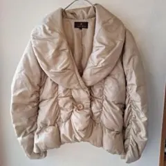 jeanrené】定価40000 中綿入りジャケット レディース リバーシブル 