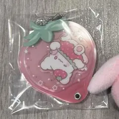 サンリオ　カスタムアクリルチャーム　いちご　はなまるおばけ