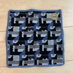 FEILER ハンカチ ブルー系 幾何学模様のサムネイル