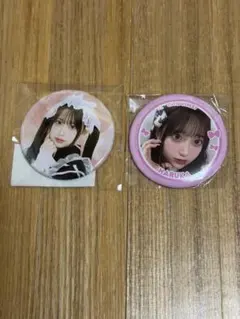 CUTE STREET 桜庭遥花　缶バッチ