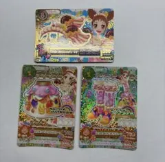 アイカツプレミアムカード、ロリポップタウルスおとめ3枚