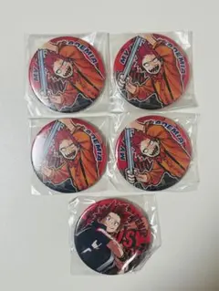 ヒロアカ 原作 コレクション缶バッジ 切島鋭児郎 5点セット まとめ売り