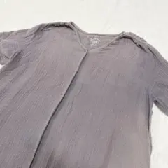 ジェラートピケ ♡ マタニティ ガーゼ ティアード ワンピース ドレス 入院着