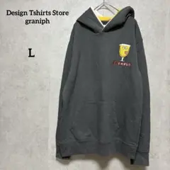 グラニフ　 graniph グラフィックパーカー　ビアホリック　L ユニセックス