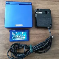 綺麗 ゲームボーイアドバンスSP 、充電器、ポケットモンスターソフト付き