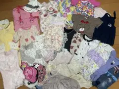 夏服ベビー服38点　ロンパース　まとめ売り70㎝
