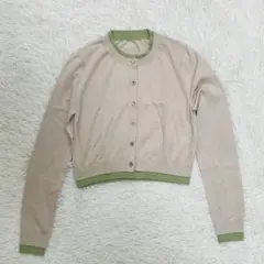 極美品　25ss アディアム　バタークリームカーディガン　ベージュ　フォクシーのサムネイル
