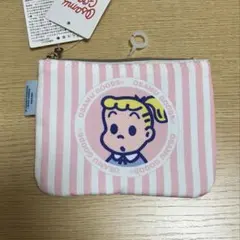 新品オサムグッズパステルストライプ ティッシュケースポーチ ジル 原田治 廃盤品のサムネイル