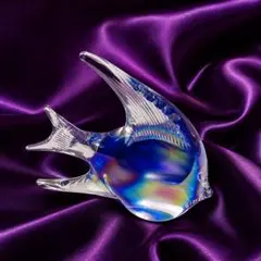 SWAROVSKI スワロフスキー ファイティングフィッシュ ブルー 青い 魚