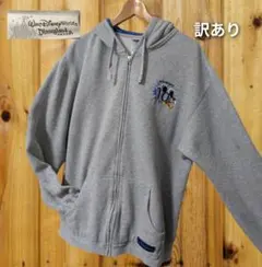 【訳あり】Disney World 2010 ミッキー ジップアップパーカー