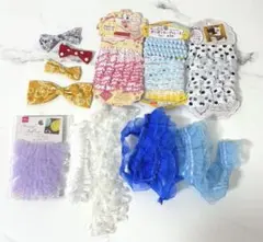 リボンテープ　ハンドメイド資材　フリルテープ　リボンとレース　まとめ売り