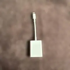 Apple 純正　Lightning SDカードカメラリーダー