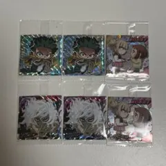 ヒロアカウエハースシール　緑谷死柄木お茶子ヒミコまとめ売り