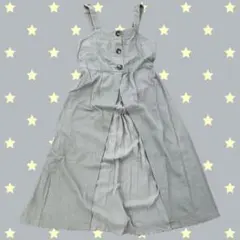 ワンピース 森ガール ノームコア バレエコア ガーリー 春 サロペット