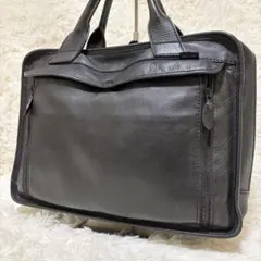 ✨美品✨ポーター バロン ビジネスバッグ ブリーフケース オールレザー ブラック