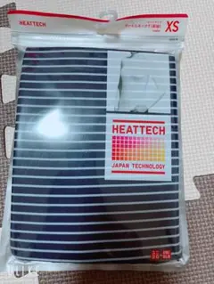 HEATTECHタートルネック 長袖ストライプ XSサイズ