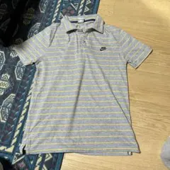 Nike ストライプ ポロシャツ Sサイズ