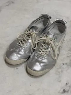 オニツカタイガー MEXICO Mid Runner シルバー 29センチ - メルカリ