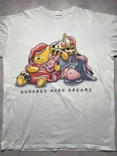 ディズニー プーさん ヴィンテージ Tシャツ シングルステッチ