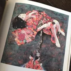 智内 兄助、「こぞの春、山守櫻」、希少画集、額装画、日本製・新品額にて額装 智内兄助、こぞの春・山守櫻、希少な画集より、新品高級額、額装