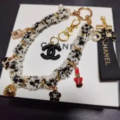 ☆CHANEL☆夏限定☆ノベルティチャーム☆ココマーク☆ブラック☆ストラップ付き