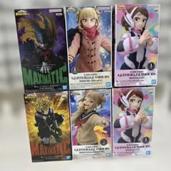 僕のヒーローアカデミア 緑谷出久 轟焦凍 トガヒミコ 麗日お茶子 6点セット