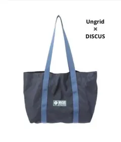 Ungrid　DISCUS別注 ロゴトートバッグ　新品のサムネイル