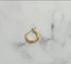 【取り置き中】18金 K18 フープピアス 新品未使用 女性 男性 即日発送