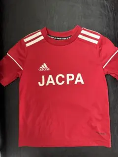 ジャクパadidas 赤 サッカーウェア 120