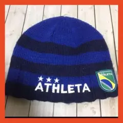 アスレタ　ニット帽　ジュニア　フリーサイズ　ATHLETA 帽子　サッカーのサムネイル