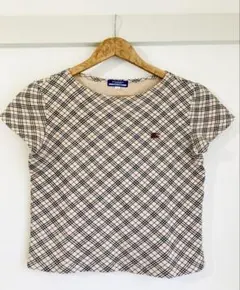 【美品】BurberryバーバリーブルーレーベルノバチェックカットMザイズのサムネイル