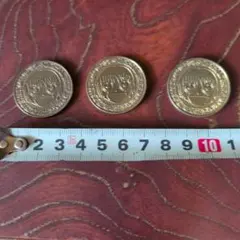 金色のガッシュベル メダル 3枚セット