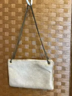 CONNIE NØBRAND ハラコ ショルダーバッグ