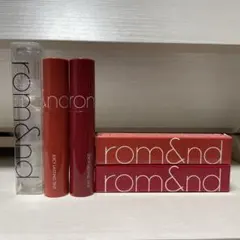 rom&nd ティント2種・グロス1種