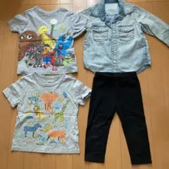 男の子100サイズ、4点セット